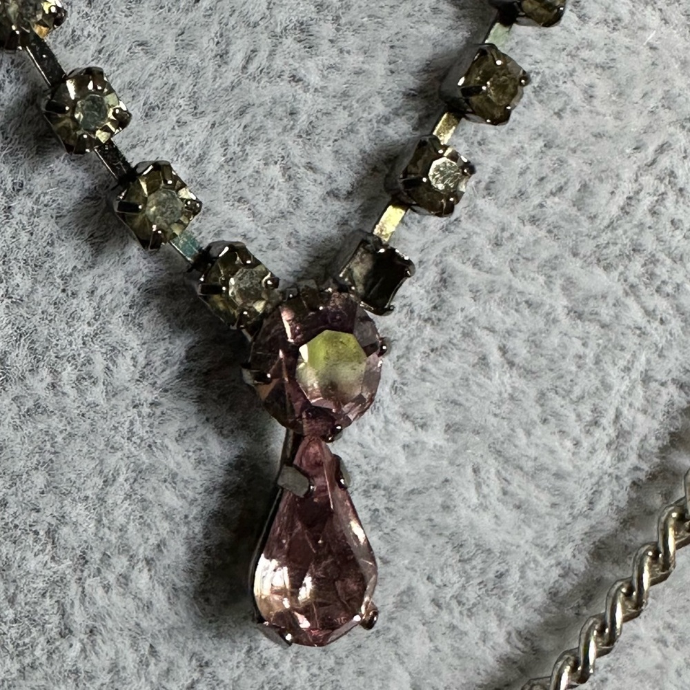 Betsey Johnson • Rare Ski Bunny Layered Mixed Metal Necklace - Picture 13 of 17